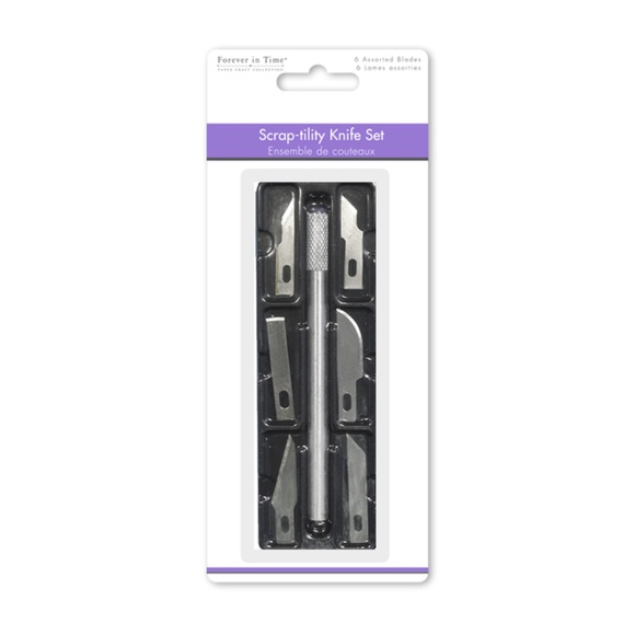 Utility Knife Set with 6 Blades - Picture 4 of 4